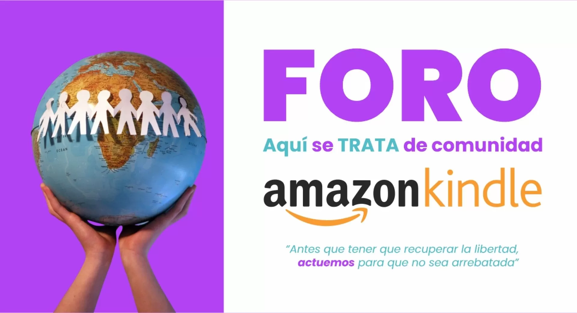 YA ESTÁ AQUÍ! Ebook 'Aquí se trata de comunidad' Trata de Personas: Un llamado a la acción